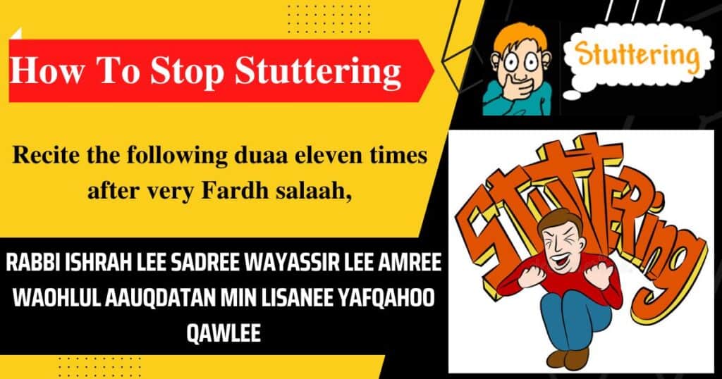 how to stop stuttering